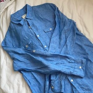 Men’s Baird McNutt Linen Slim Fit Dress Shirt